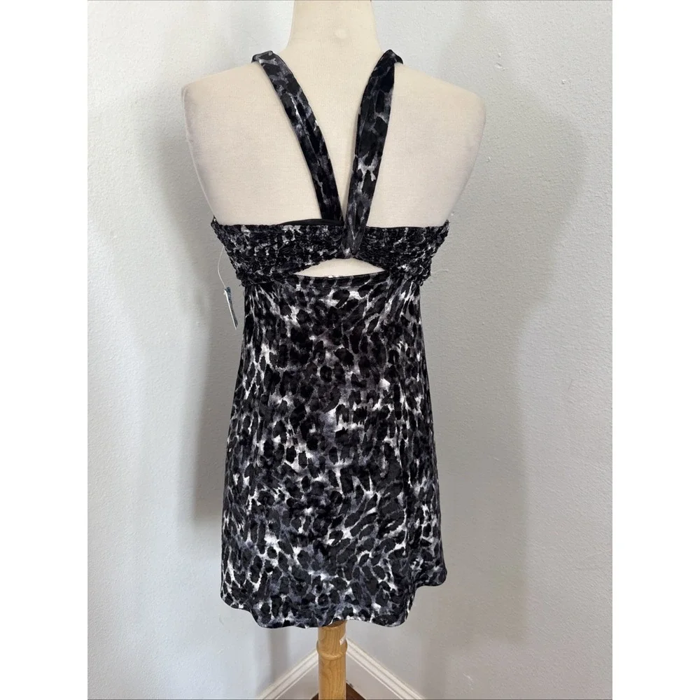 Free People Mini Dress Womens‎ S Virgo Moon Velvet Party Night Out Y2K